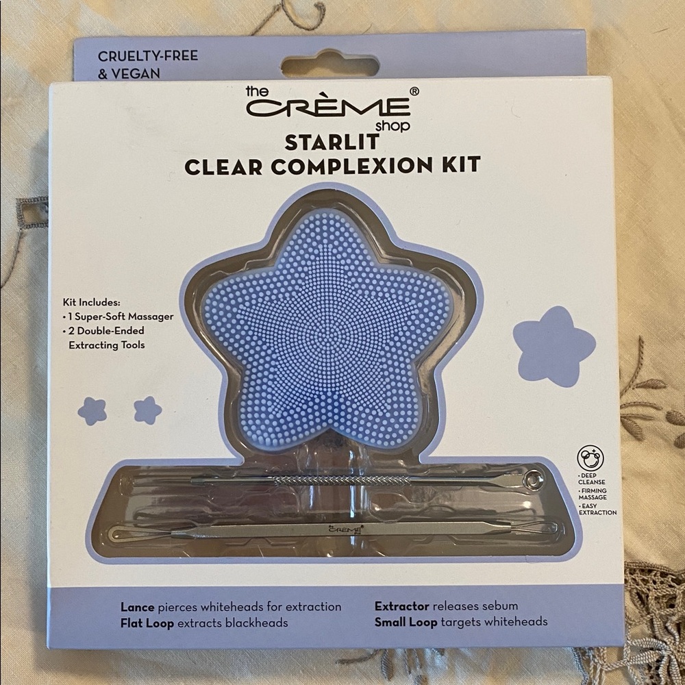The Crème Shop Starlit Complexion Kit - Blue